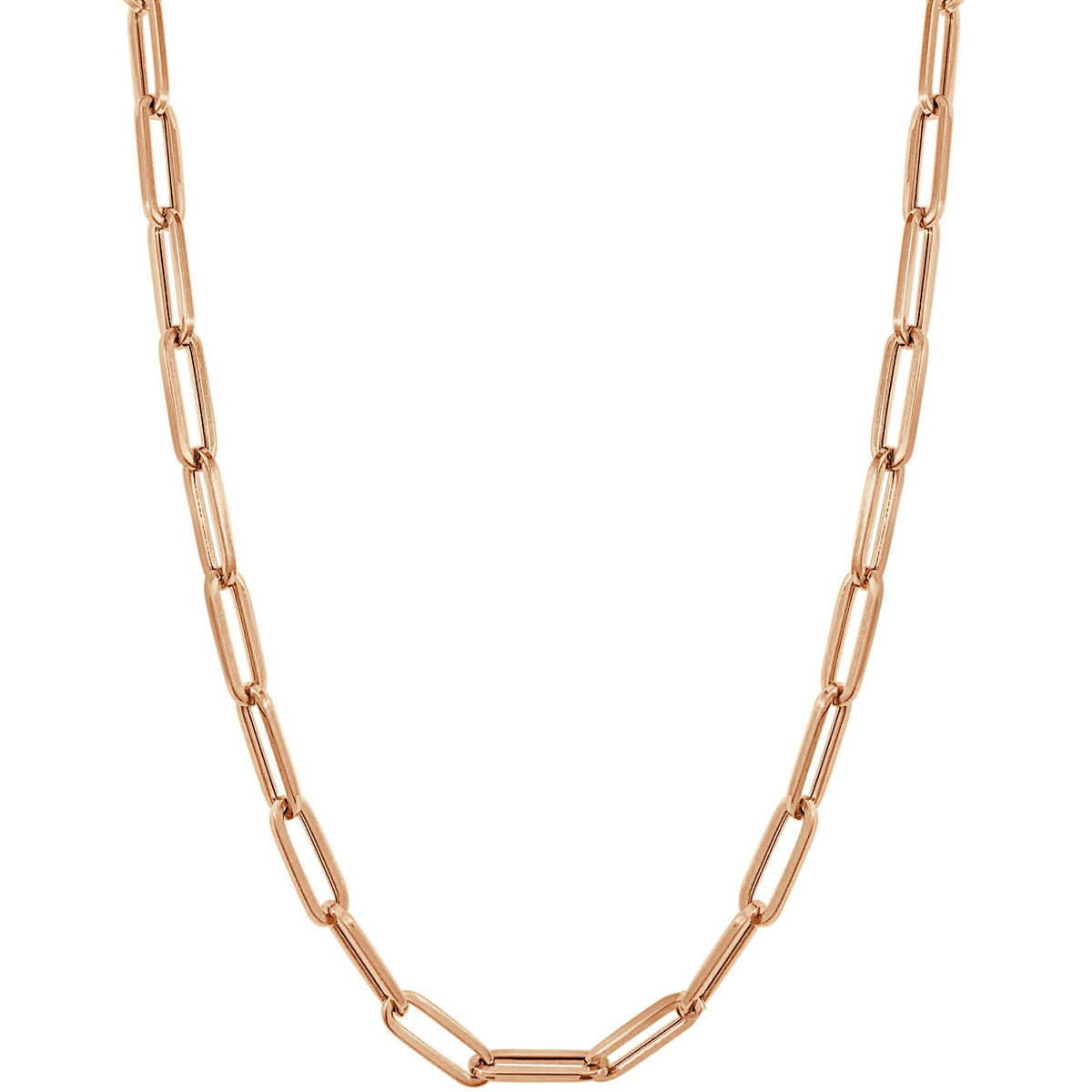 Extra Large Paperclip Chain Necklace