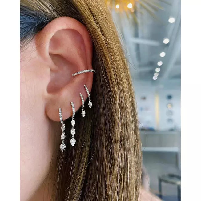 Diamond Ear Cuff (No Piercing)