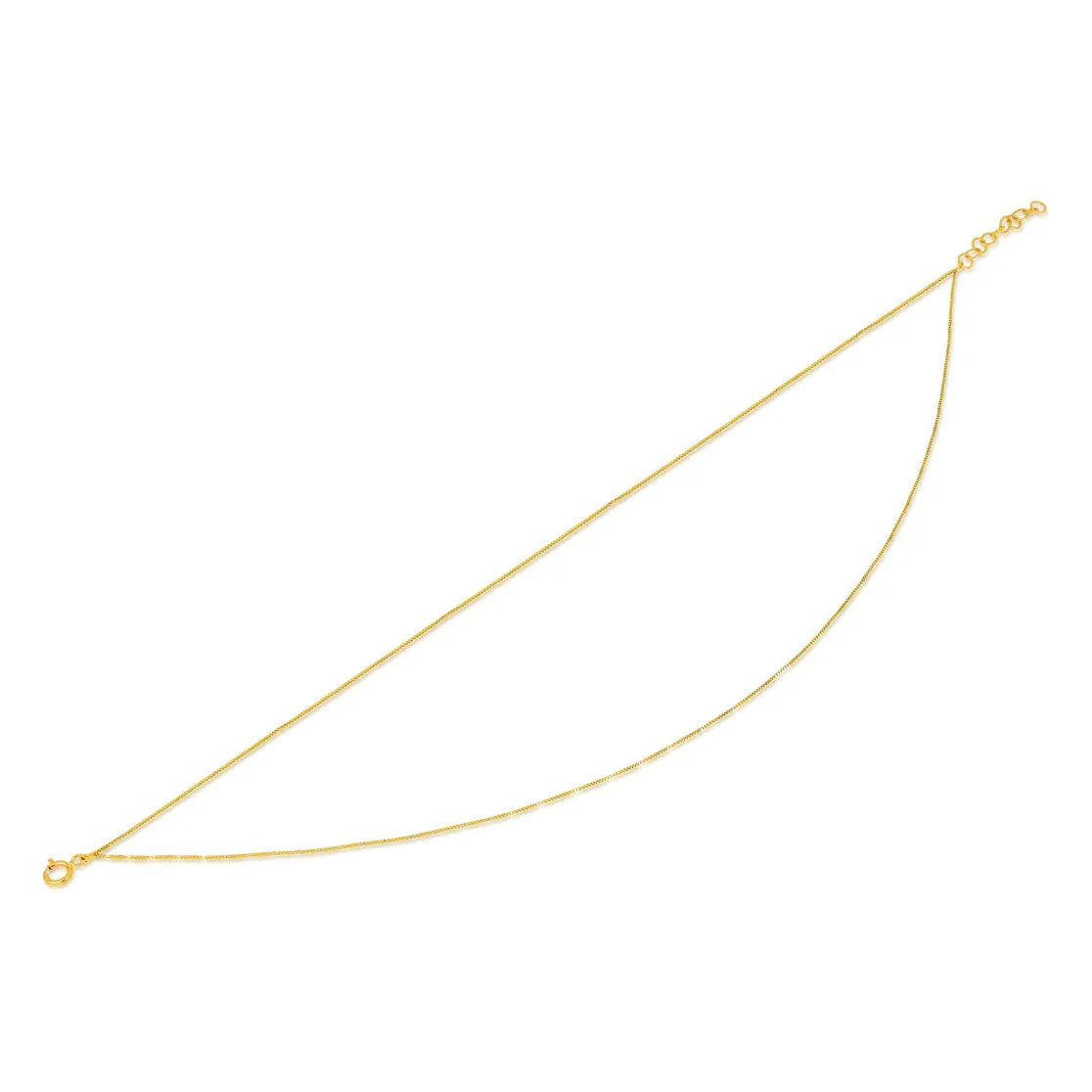 Double Strand Liquid Gold Anklet