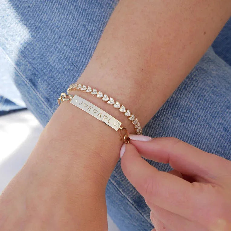 Nameplate Jumbo Link Bracelet