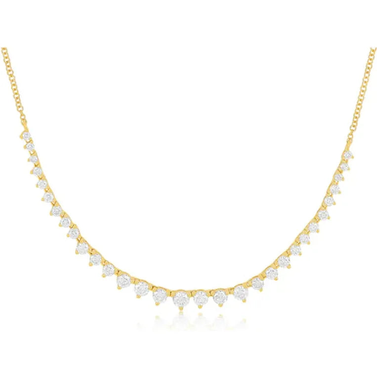 Graduated Diamond Necklace