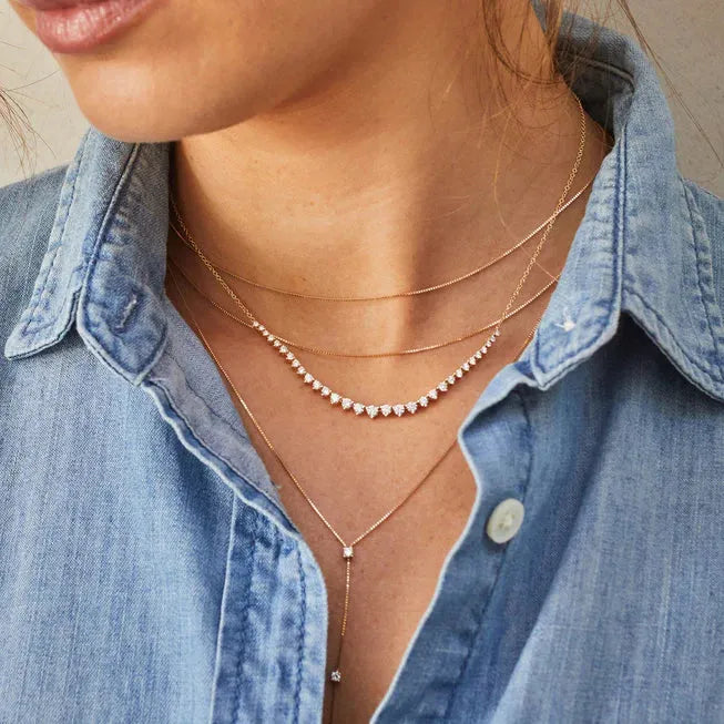 Graduated Diamond Necklace