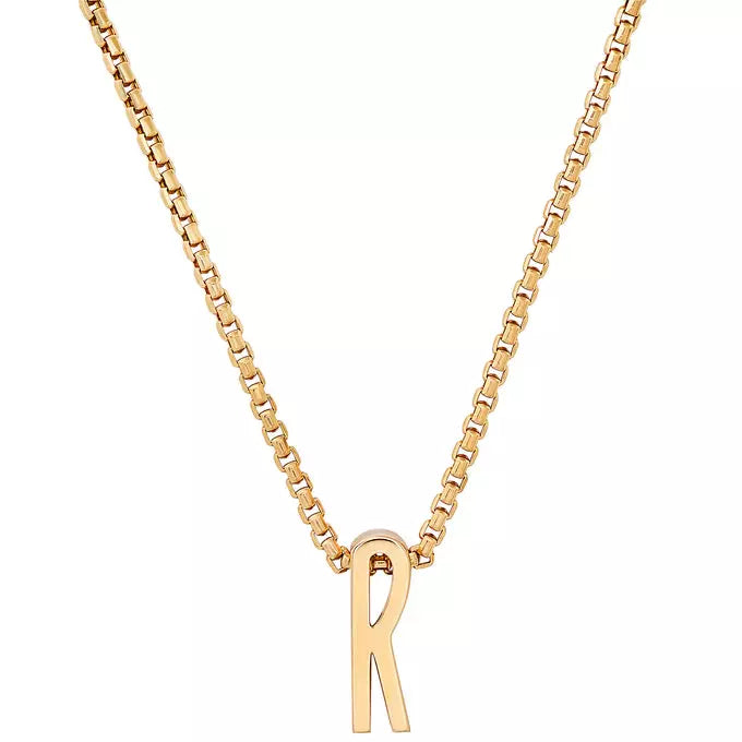 Slide-On Chunky Initial Necklace