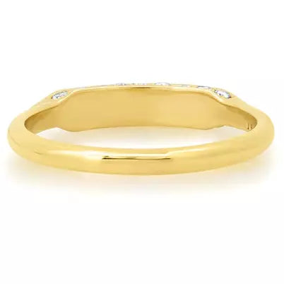3-Sided Diamond Ring