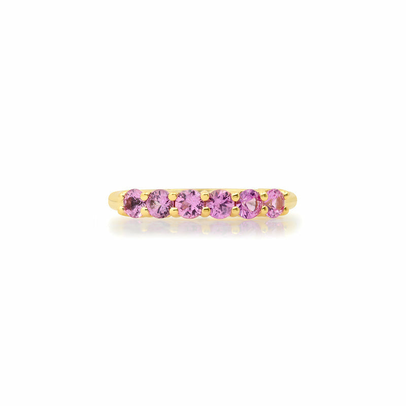 4-Prong Pink Sapphire Ring