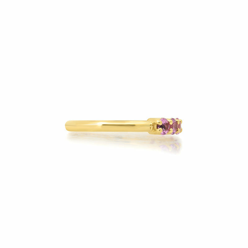 4-Prong Pink Sapphire Ring