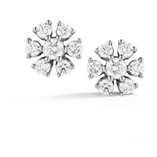 Jennifer Yamina Circular Flower Studs