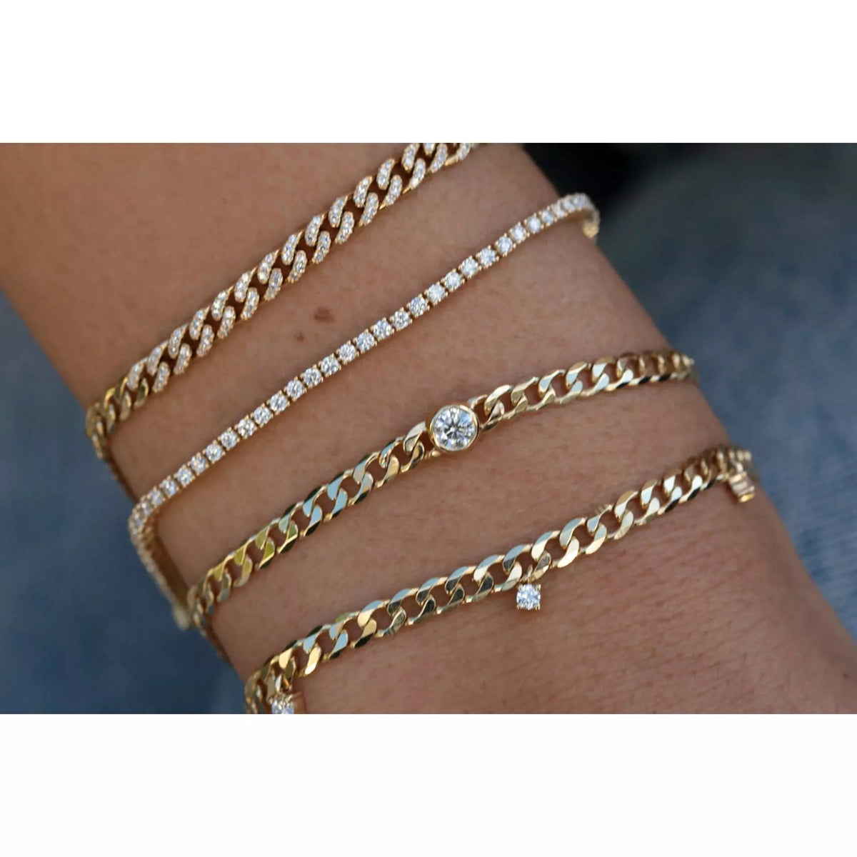 Diamond Sari Bracelet