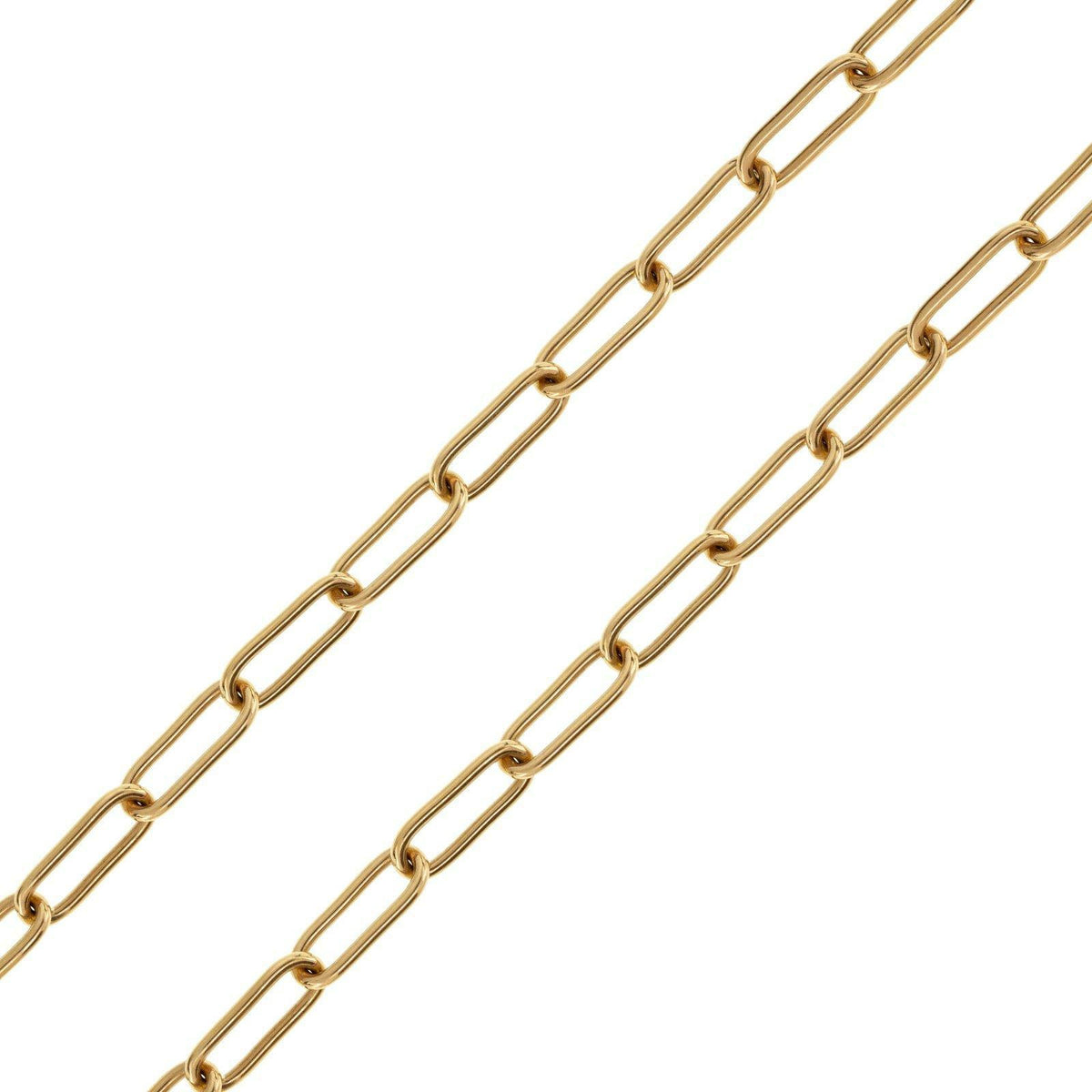 5.2mm Gold Link Carabiner Chain