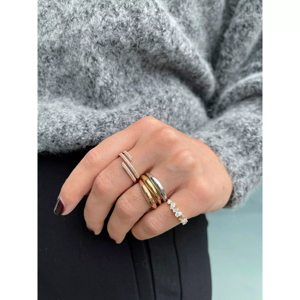 Gold Dome Ring