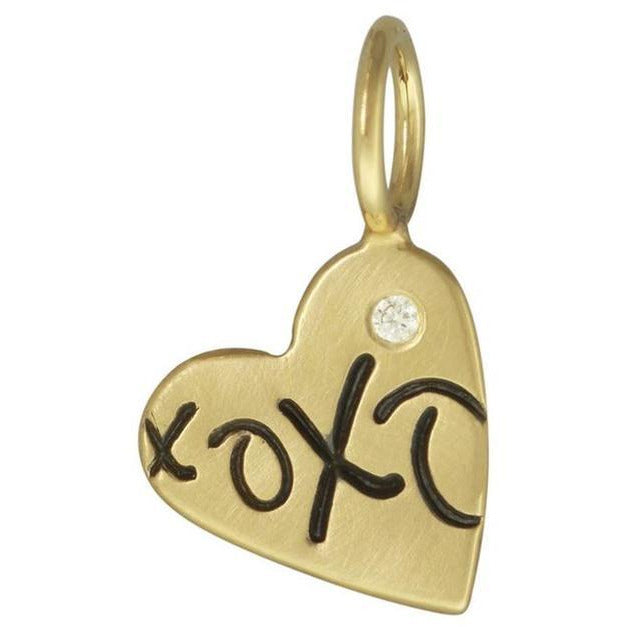 XOXO Heart Charm