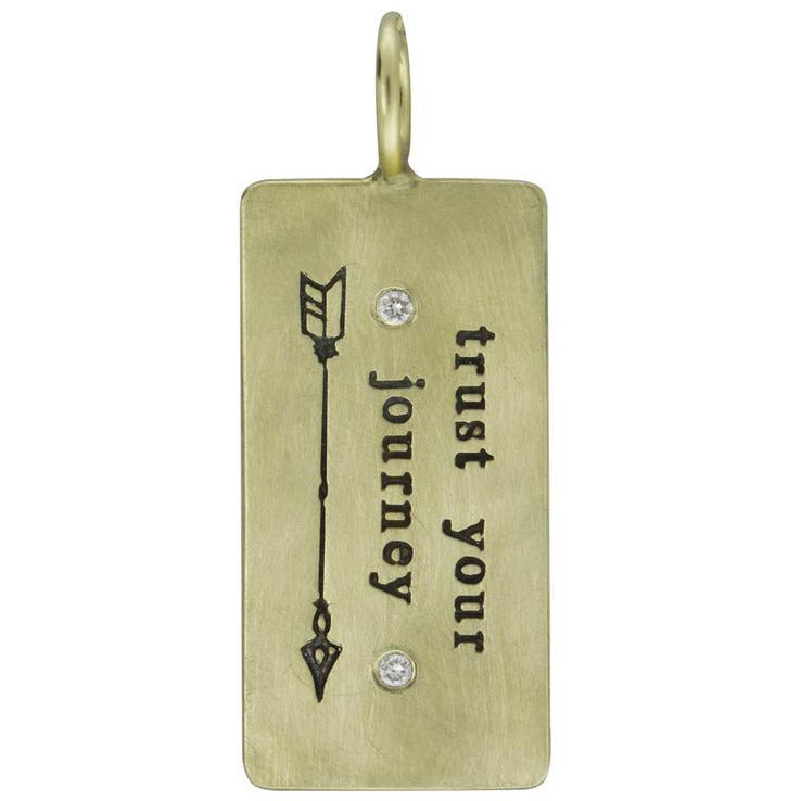 Trust Your Journey ID Tag