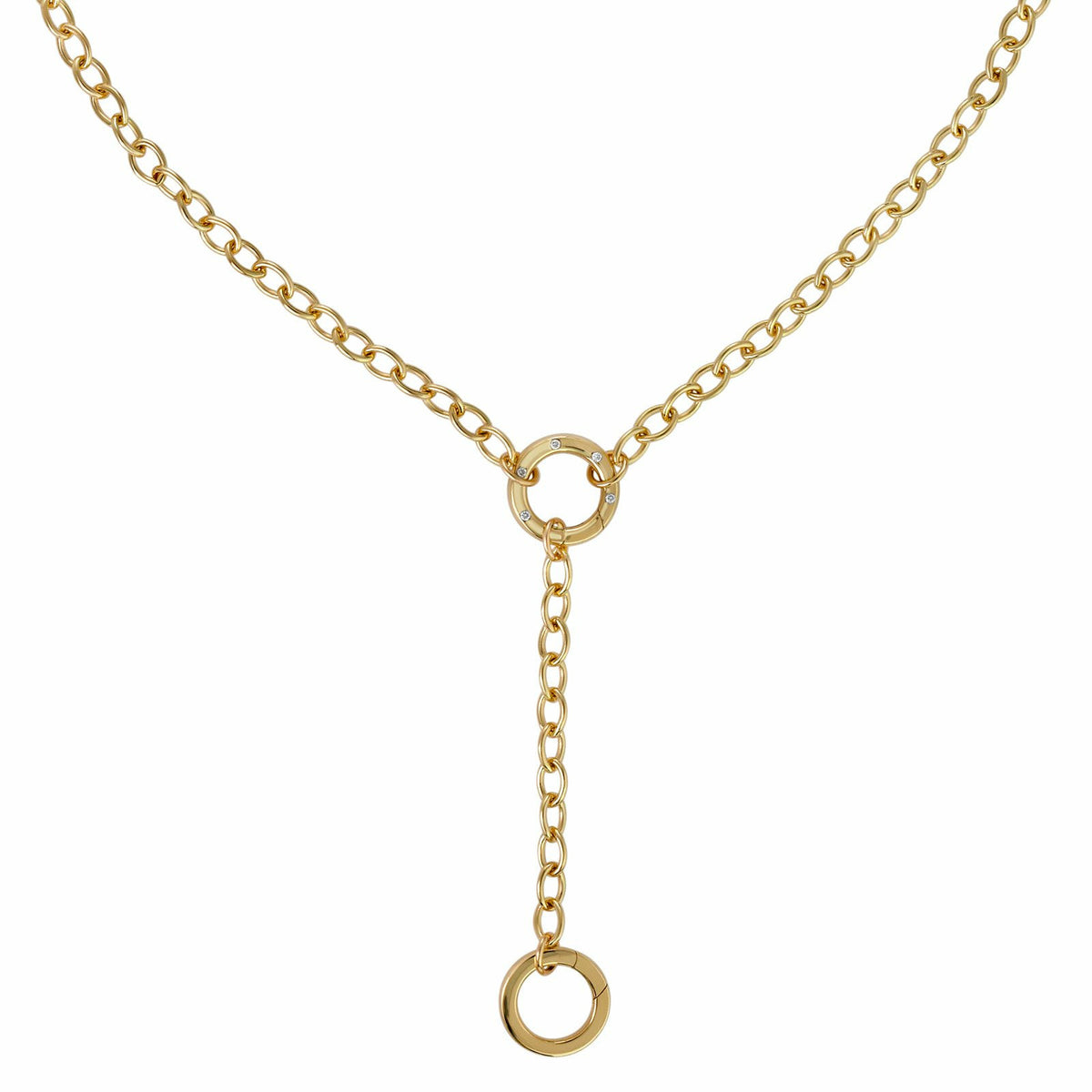 4.8mm Gold Double Hinge Chain