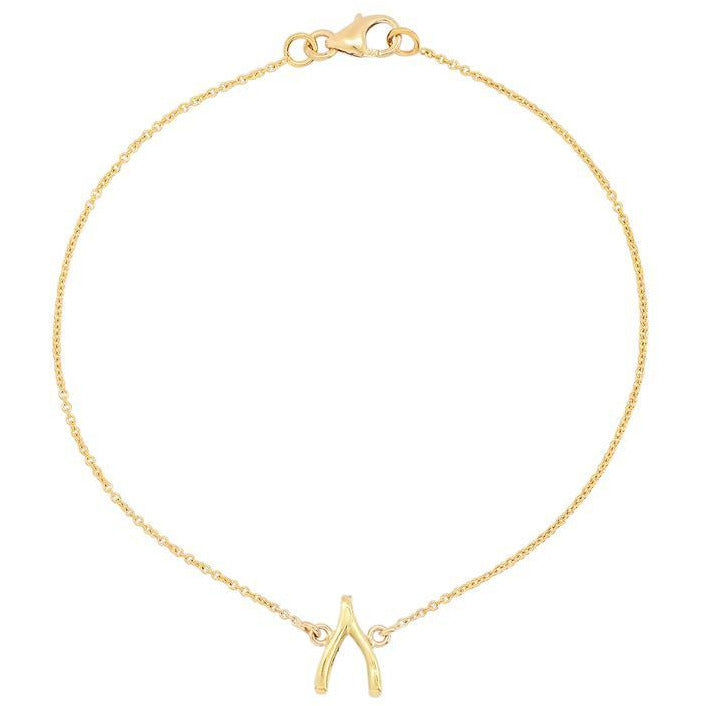 Mini Wishbone Bracelet