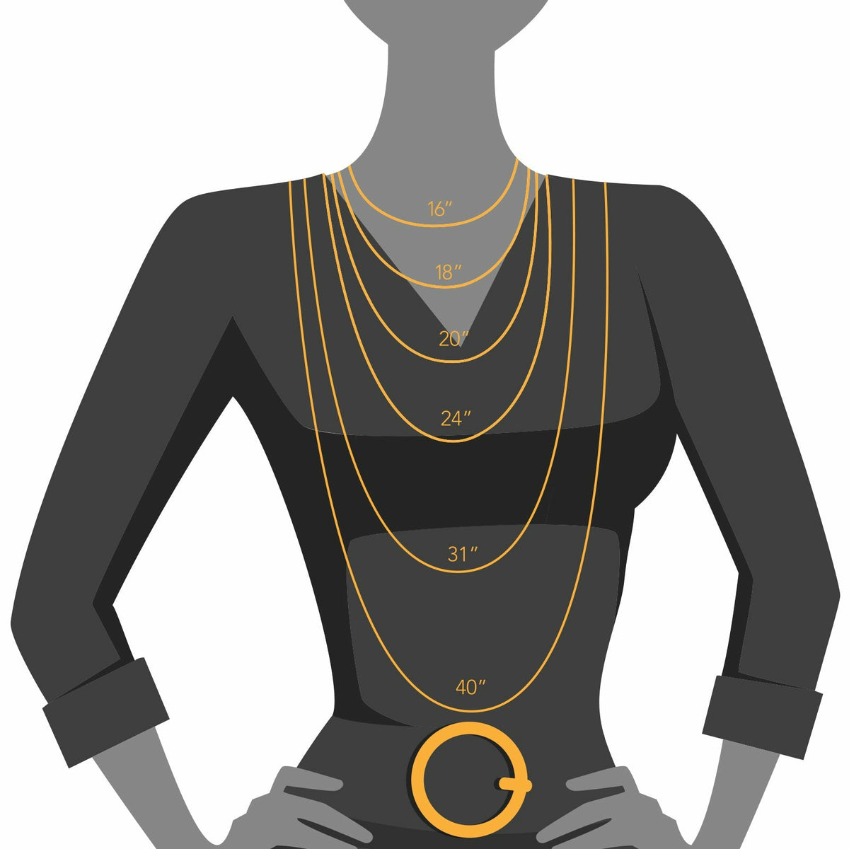 Styled Necklace - 156