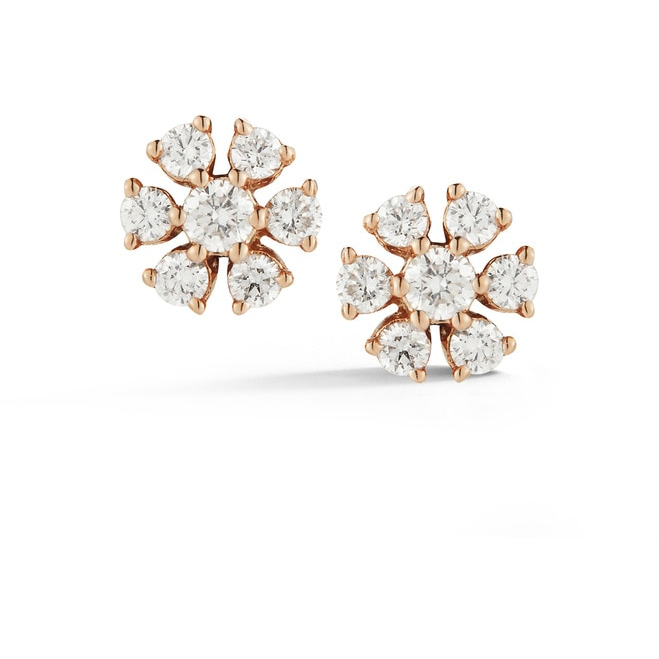 Jennifer Yamina Circular Flower Studs