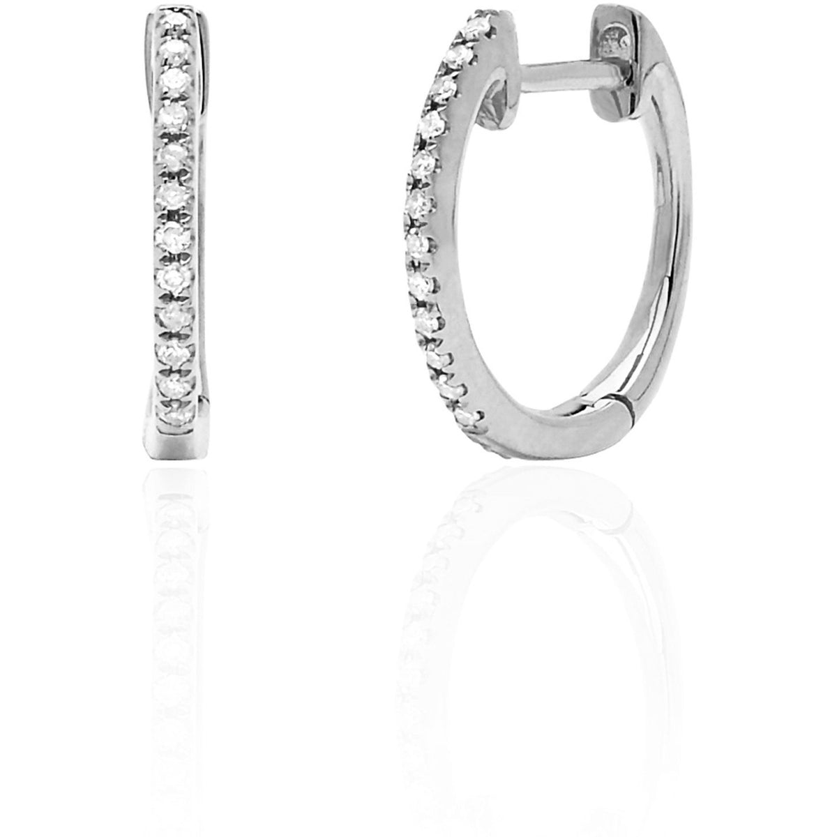 Diamond Huggie Earring