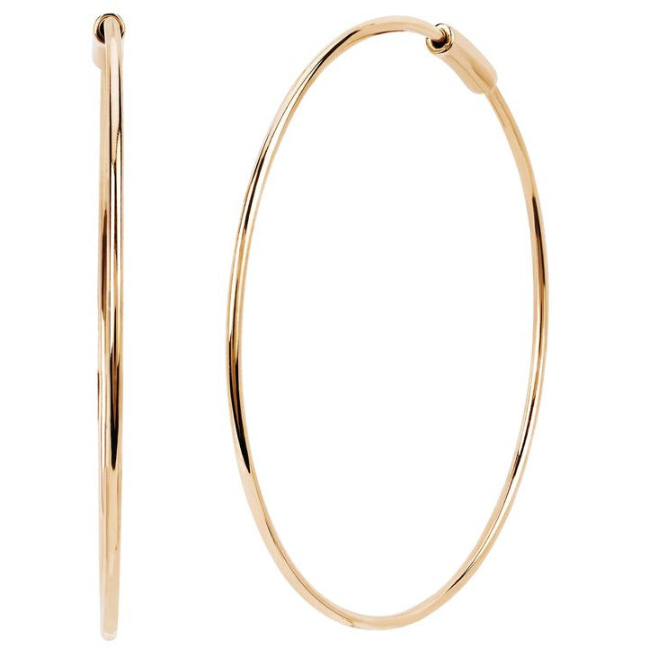 The Perfect Gold Hoop Earring