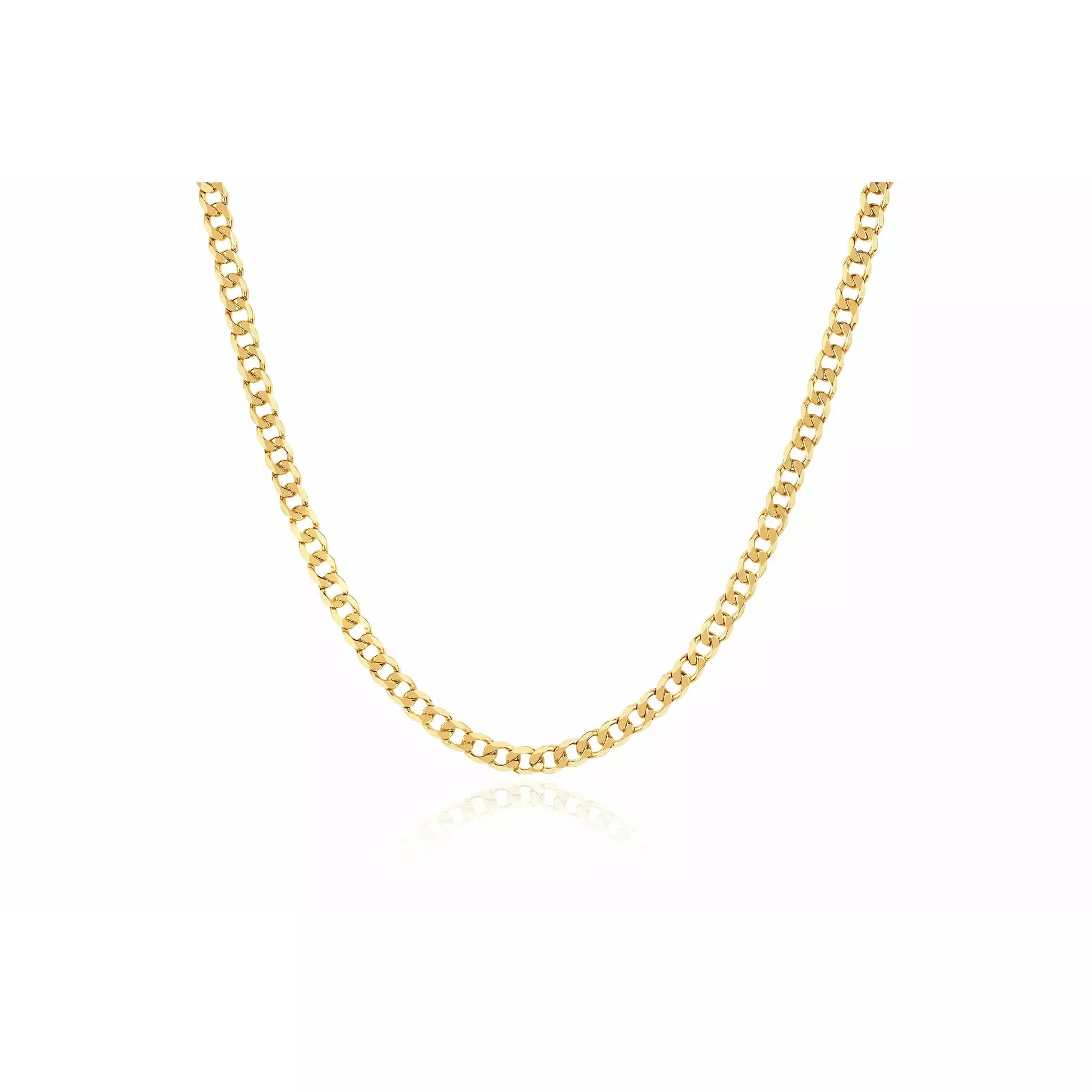 16 Layered Curb Chain Necklace - A New Day™ Gold : Target