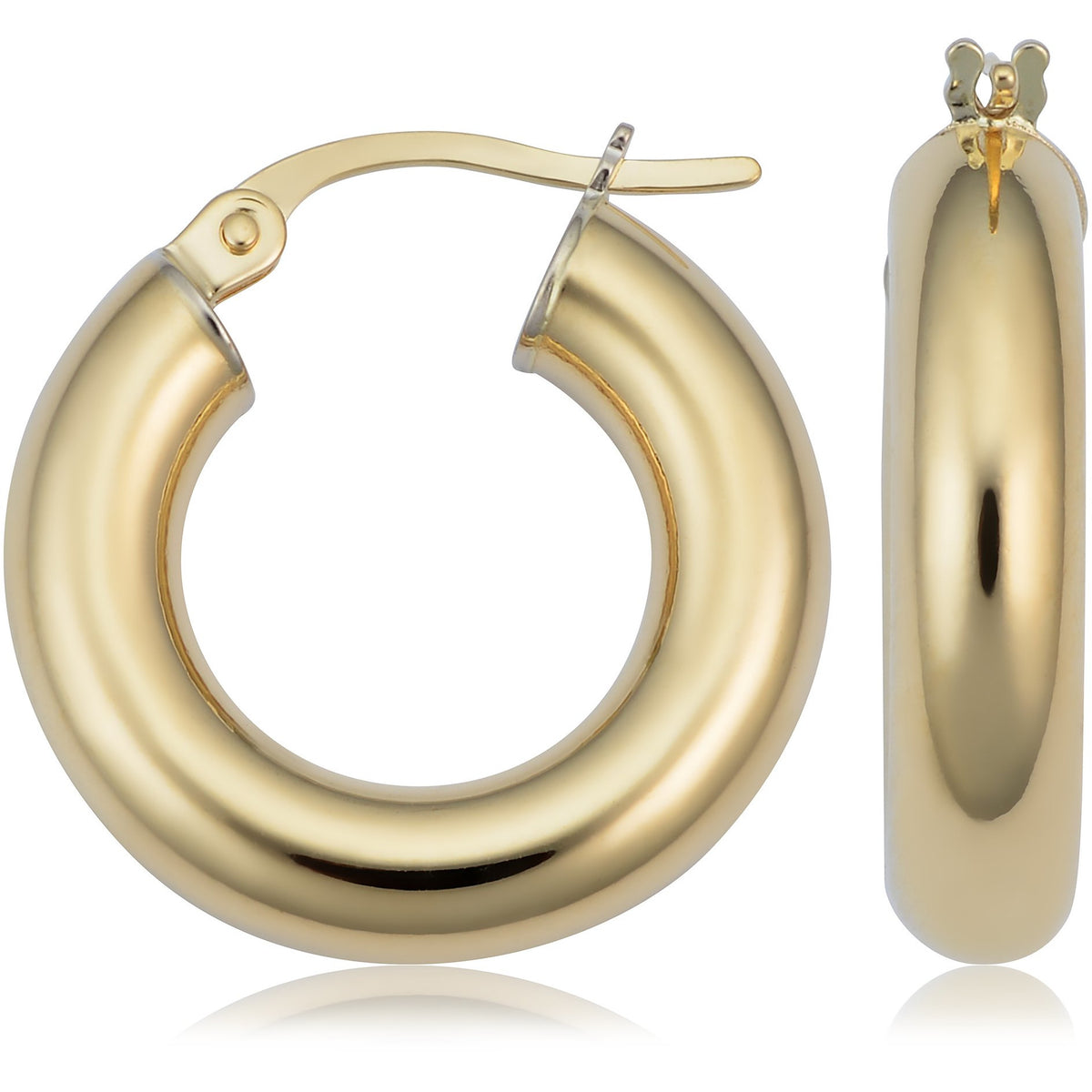 The Perfect Gold Hoop 15mm (Thick)