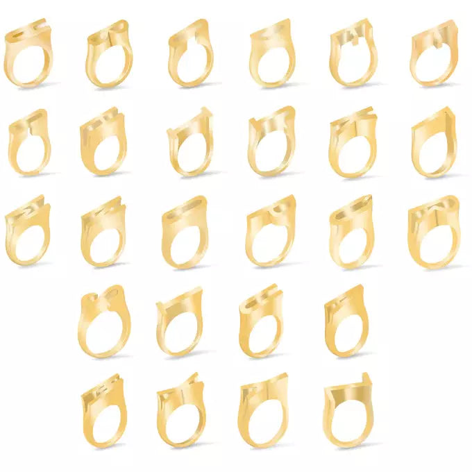 Chunky Initial Ring
