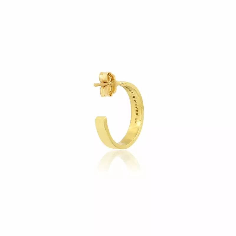 Mini Diamond Ellen Hoops