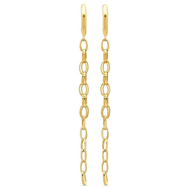 Edith Studs With Small Edith Link Fringe
