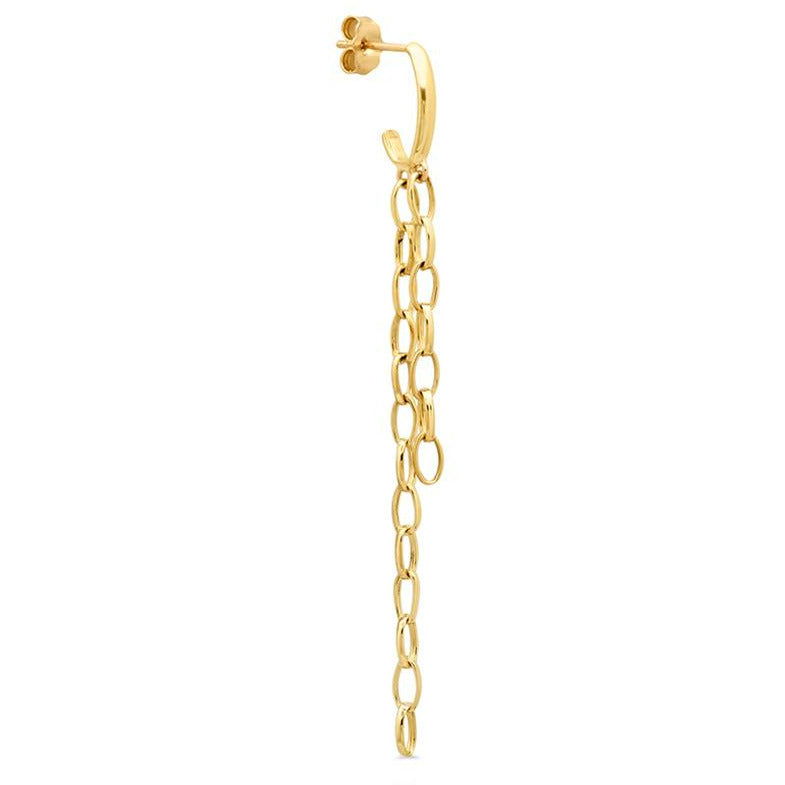 Edith Studs With Small Edith Link Fringe