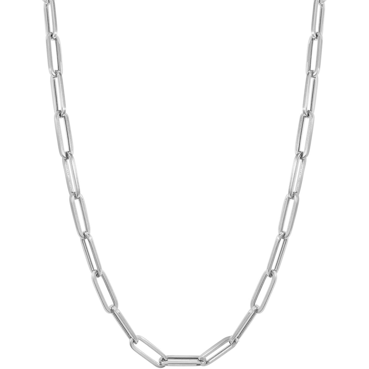 Extra Large Paperclip Chain Necklace