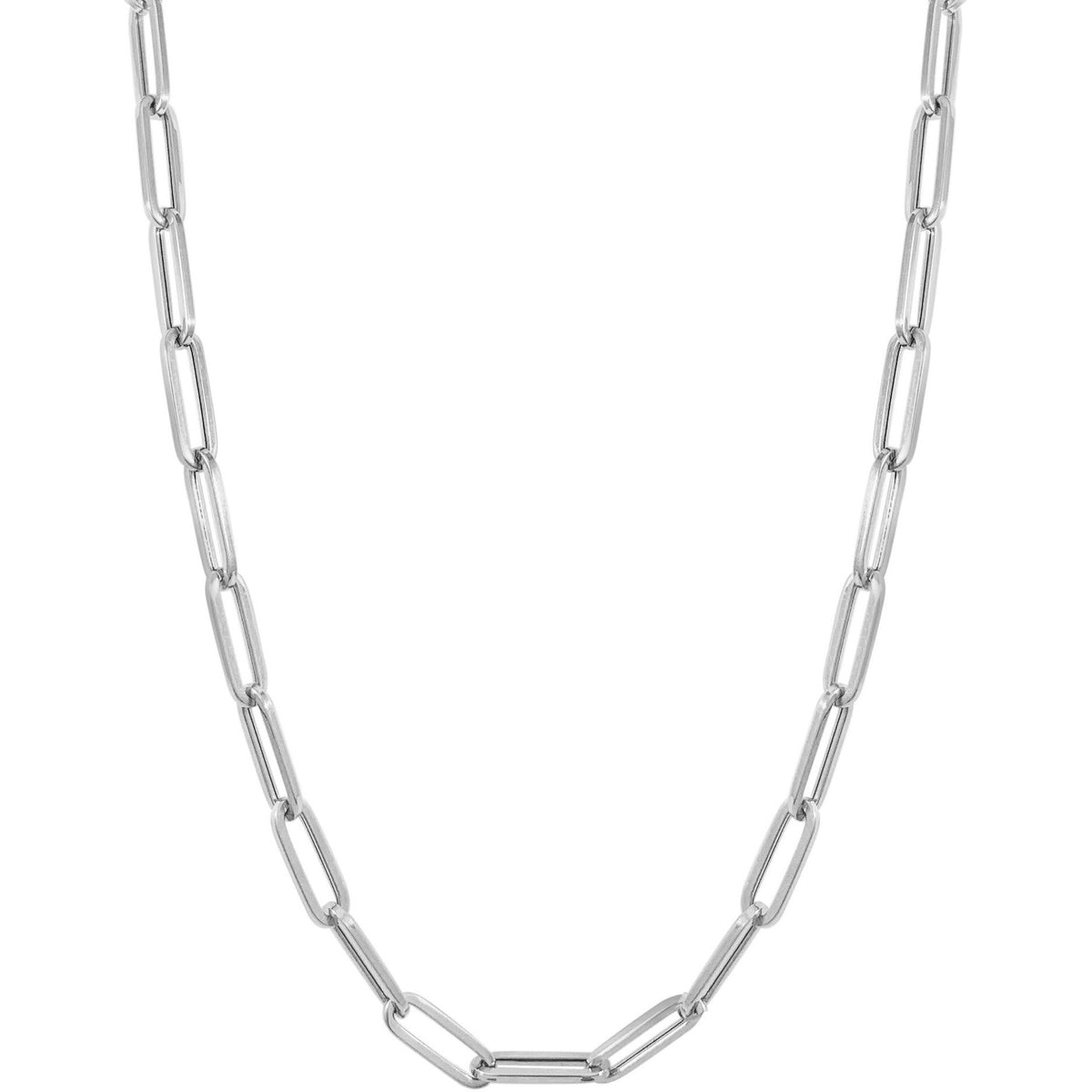 Extra Large Paperclip Chain Necklace