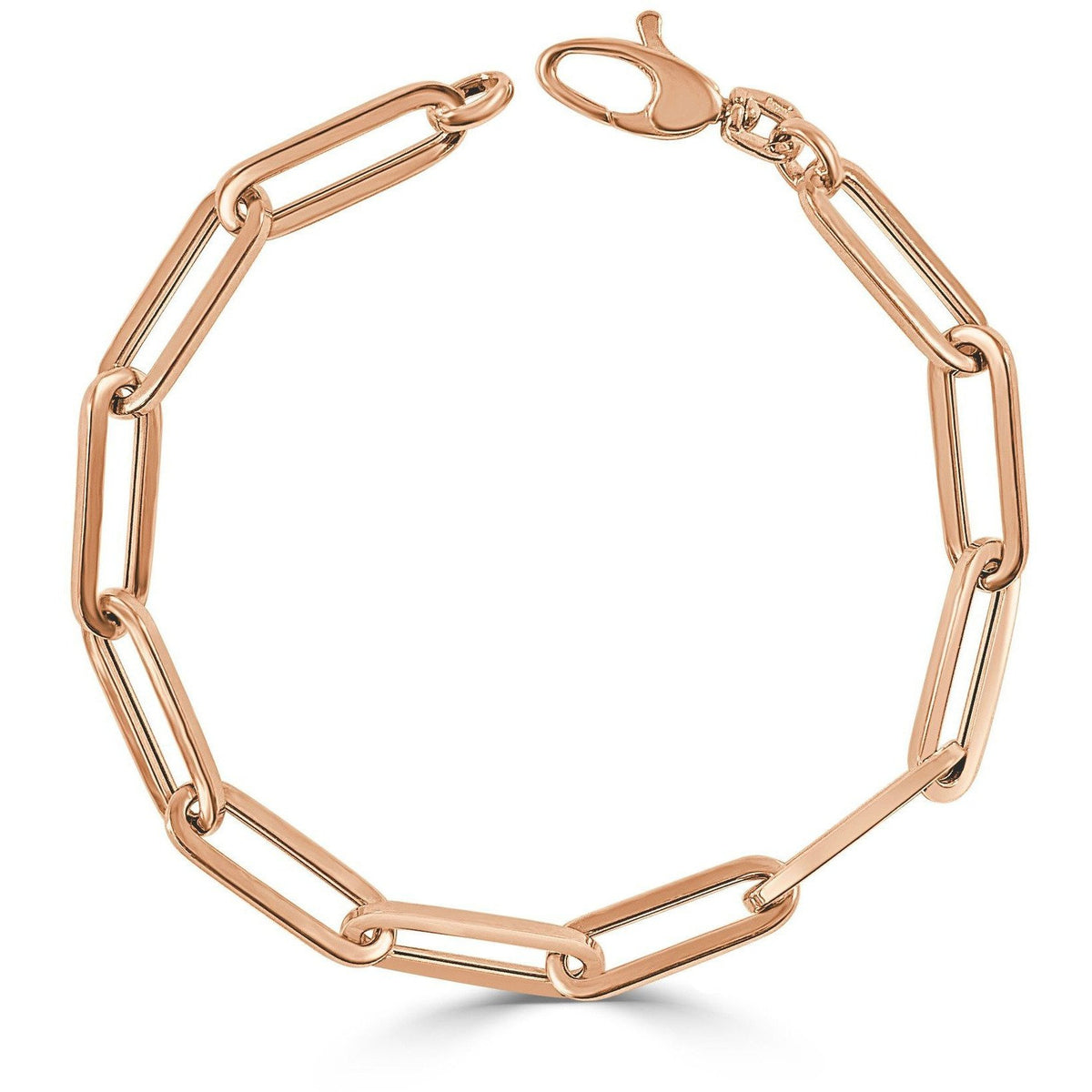 Large Paperclip Chain Bracelet