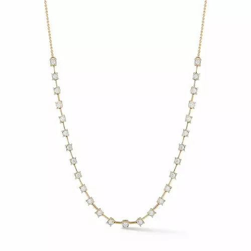 Ava Bea Interval Tennis Necklace