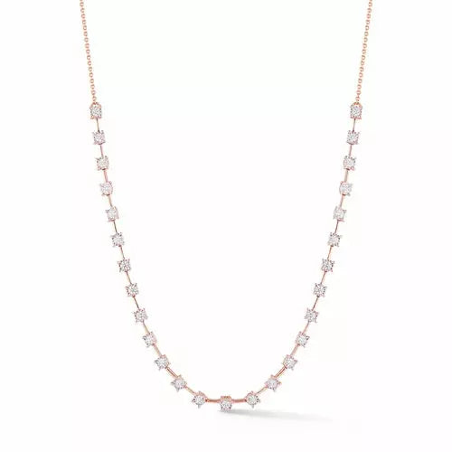 Ava Bea Interval Tennis Necklace