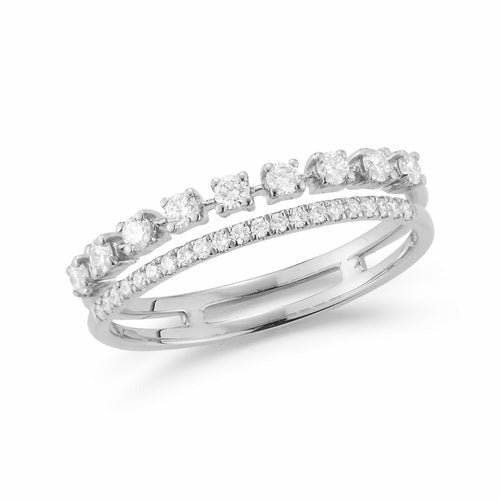 Ava Bea Double Row Ring