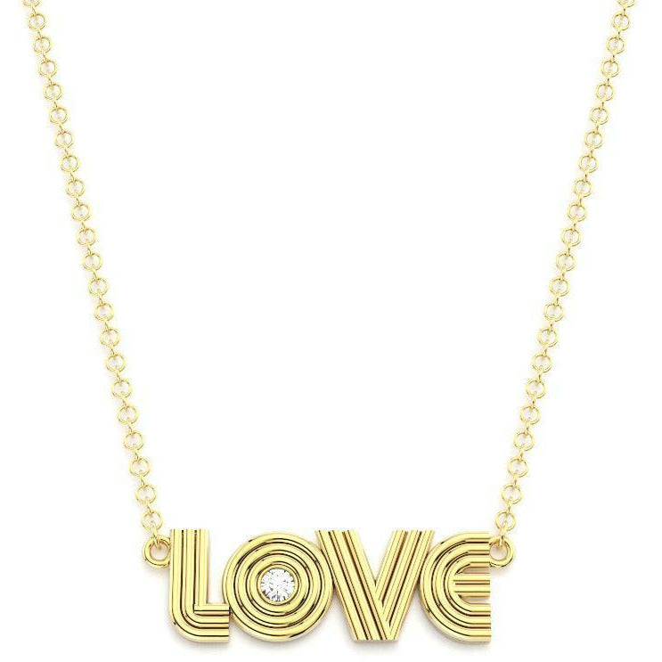 Radiant &#39;LOVE&#39; Necklace