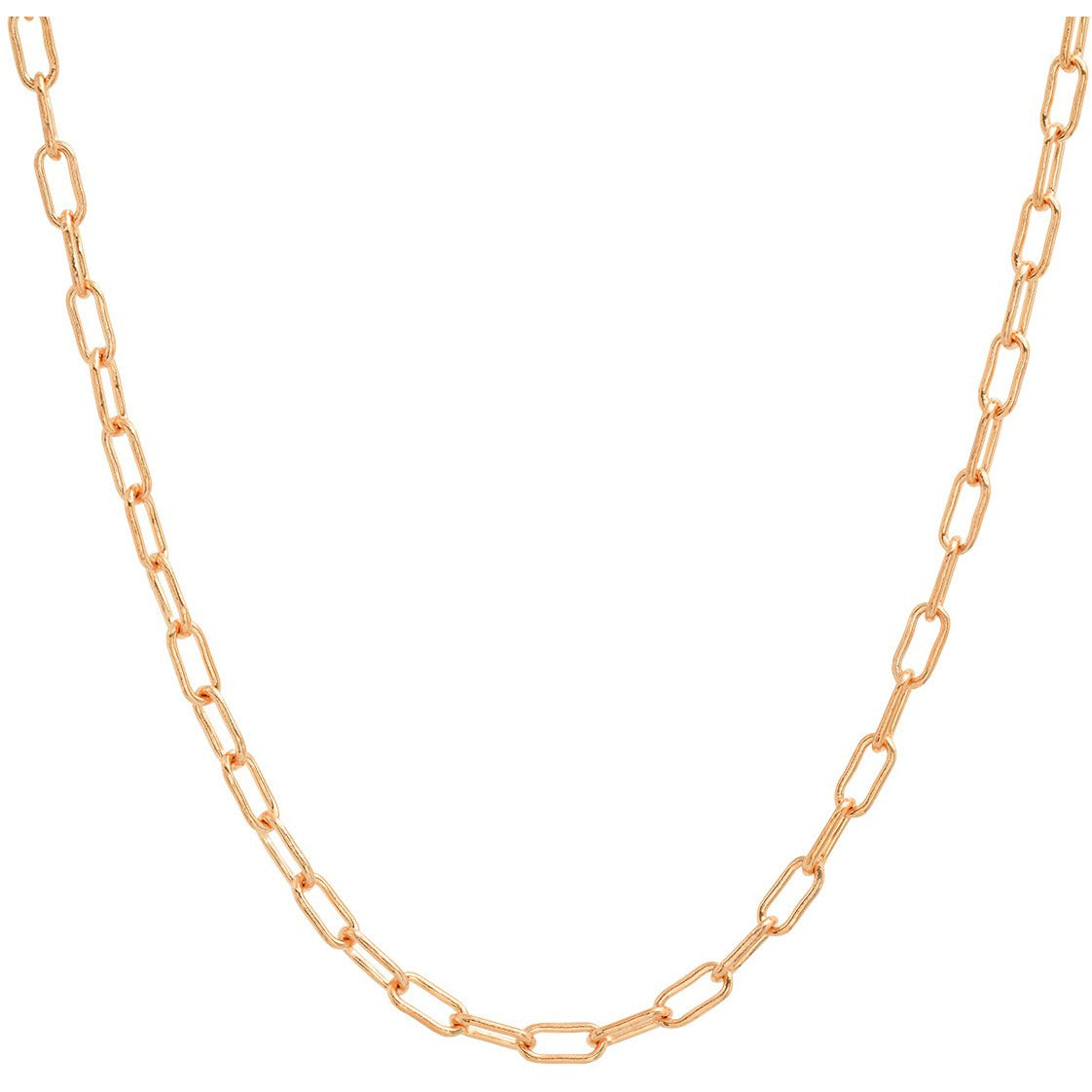 Gold Paperclip Necklace
