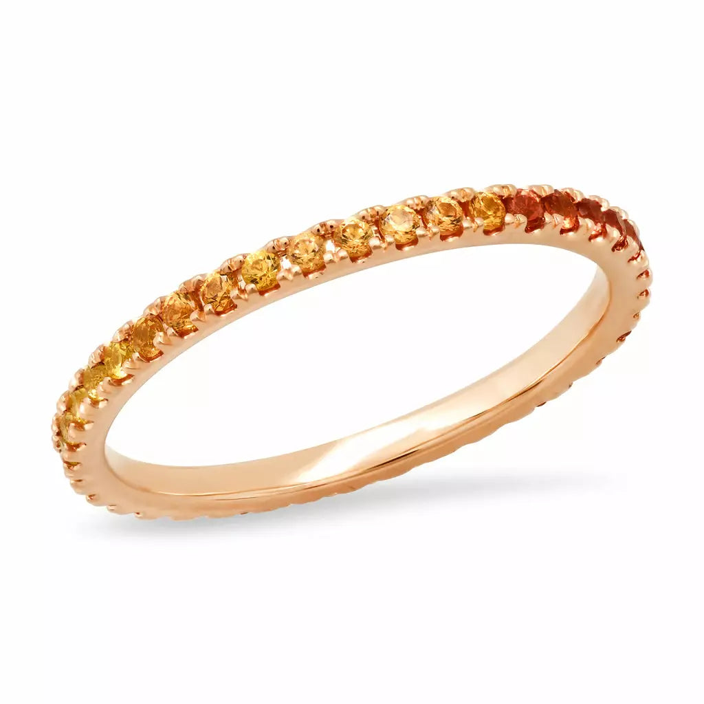Sunburst Eternity Band