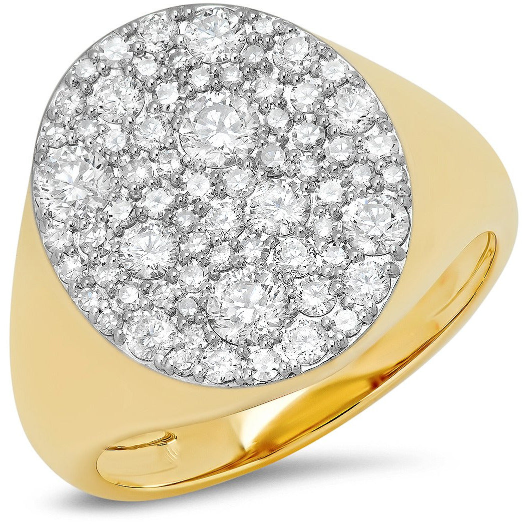 Diamond Signet Ring