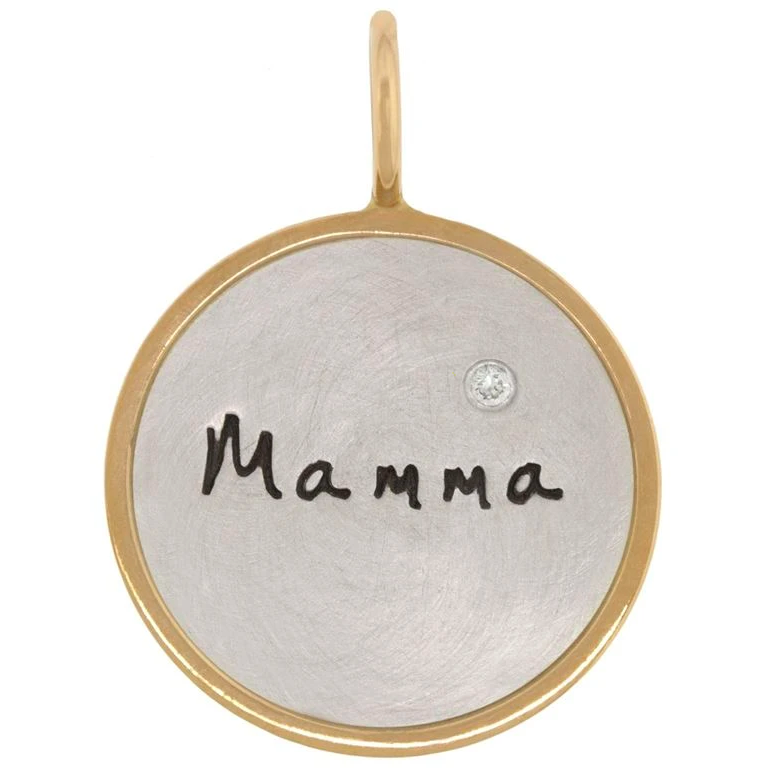 Mamma Round Charm