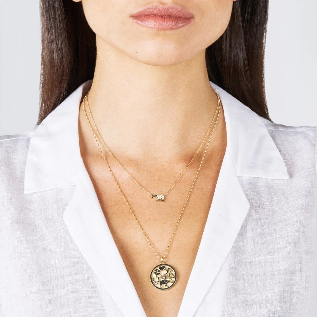 Jennifer meyer elephant necklace best sale