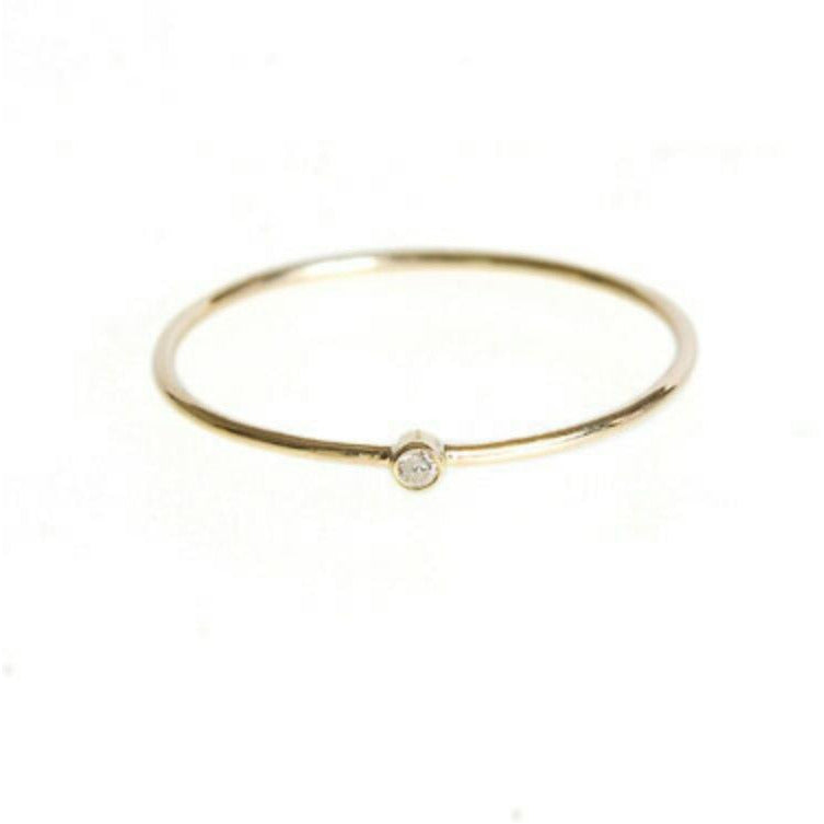 Thin Stack Ring