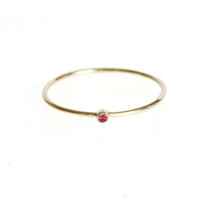Thin Stack Ring