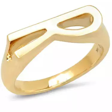 Initial discount ring chunky