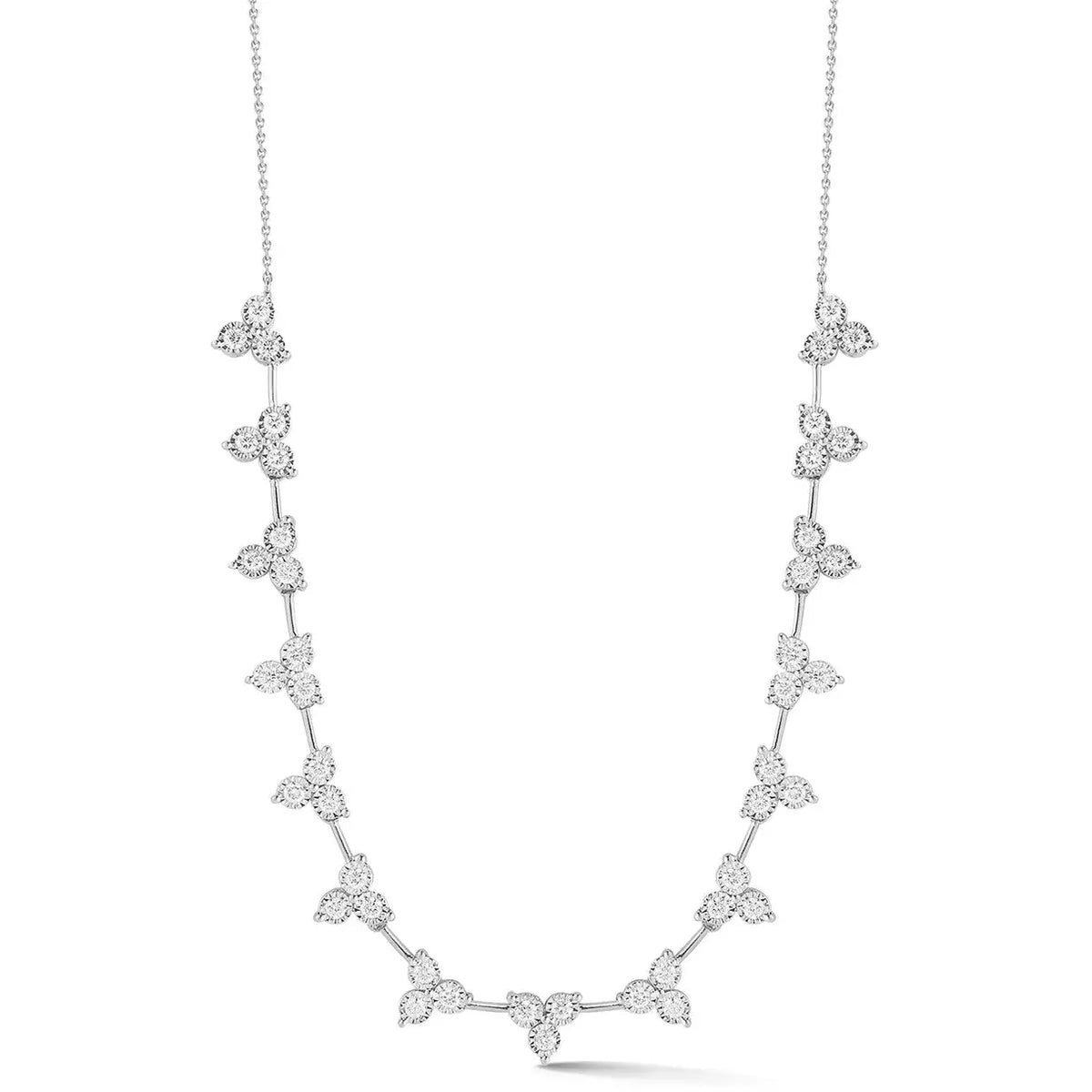 Ava Bea Interval Trio Tennis Necklace