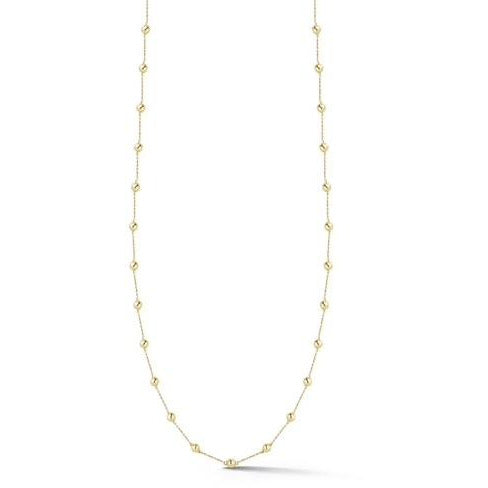 Poppy Rae Eternity Pebble Station Necklace
